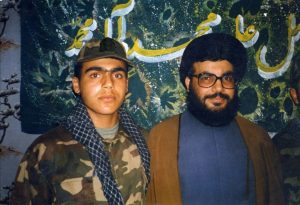 Sayyed Nasrallah and his son Hadi